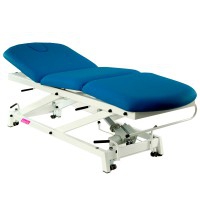 Kinefis Opportunity electric stretcher: three-body structure, height adjustment with central fold